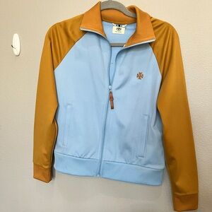 Tory Burch Color Block Zip Jacket
